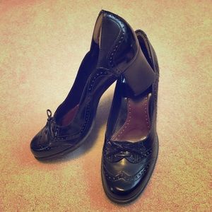 Nine West black heels